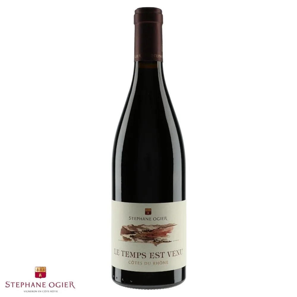 "Le temps est venu" Côtes du Rhône Rouge - Domaine S.Ogier 