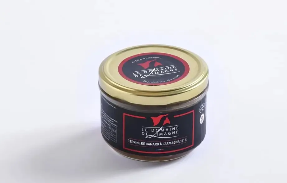 Terrine de canard à l'armagnac 