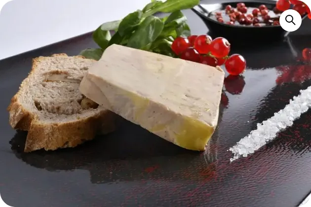 Foie gras entier mi-cuit en terrine (500g)