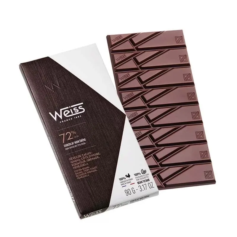 Tablette - Chocolat Noir - Ebène 72%