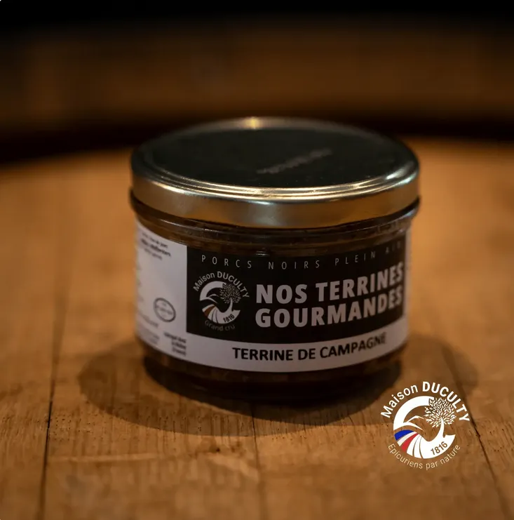 Terrine de campagne de porc Noir (180g) 