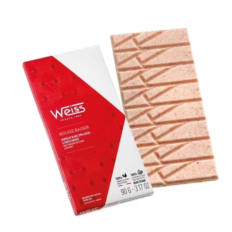 Tablette de chocolat Rouge Baiser 29%